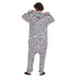 Snuggs Blanket Onesie Black Doodles